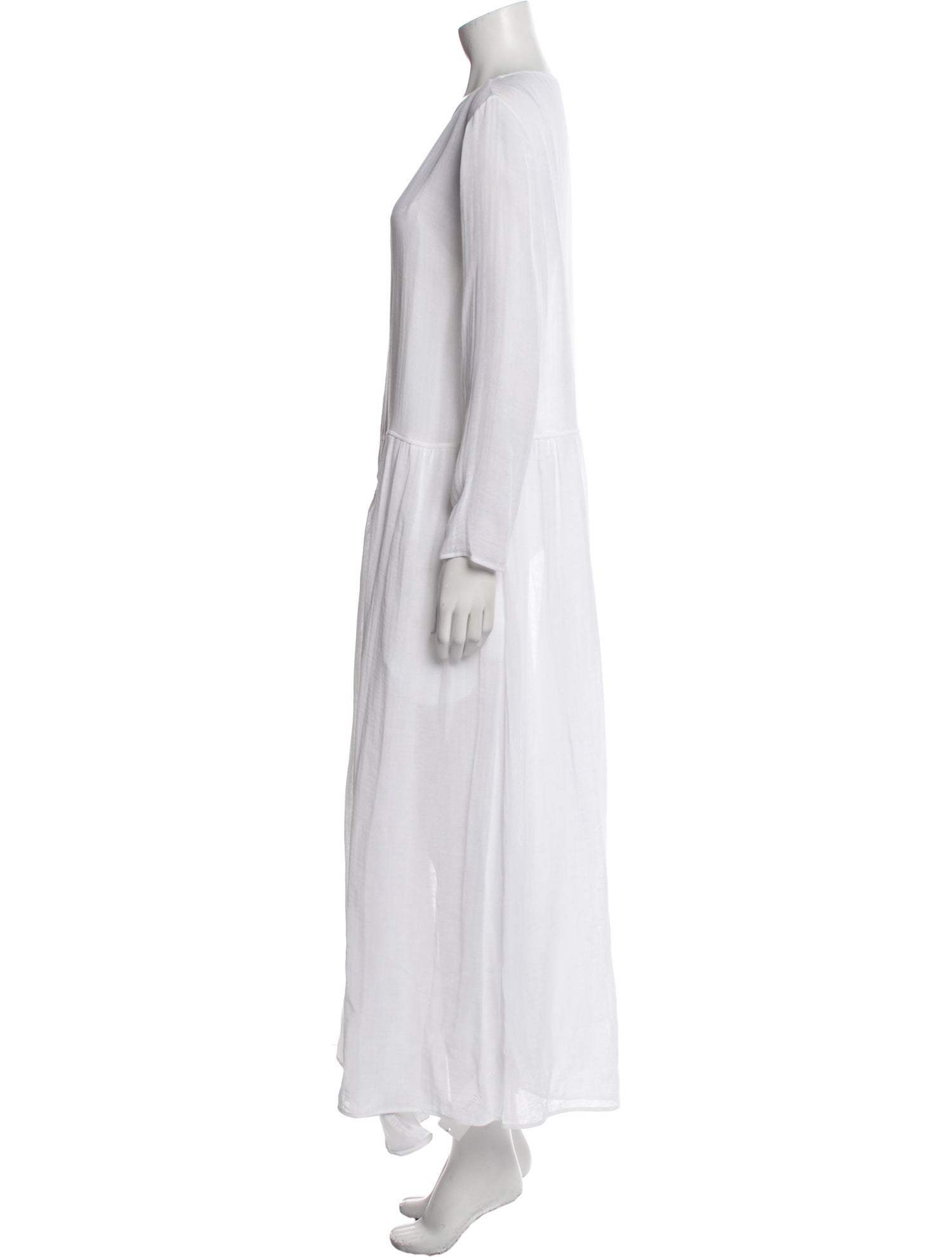 The Row Silk Long Dress