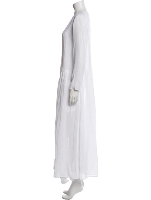 The Row Silk Long Dress