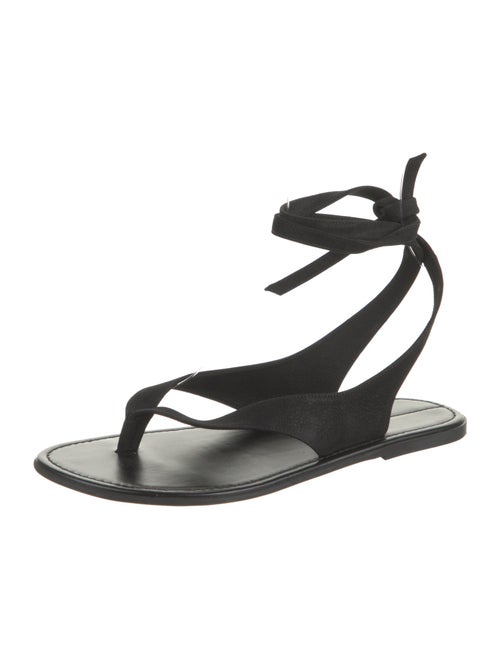 The Row Suede Gladiator Sandals