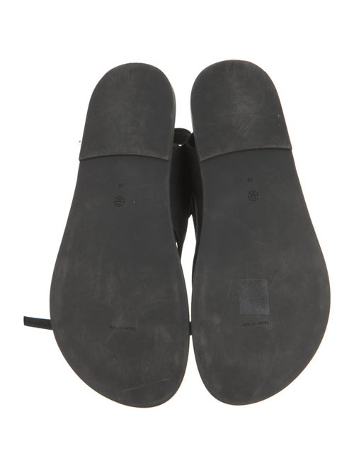 The Row Suede Gladiator Sandals