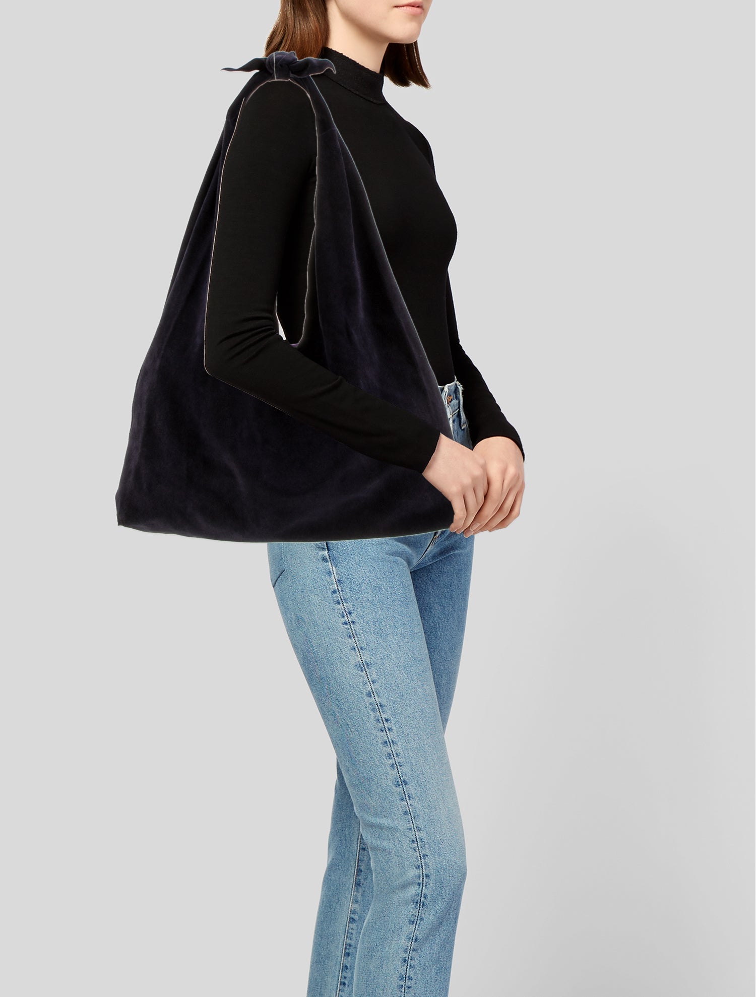 The Row Suede Bindle