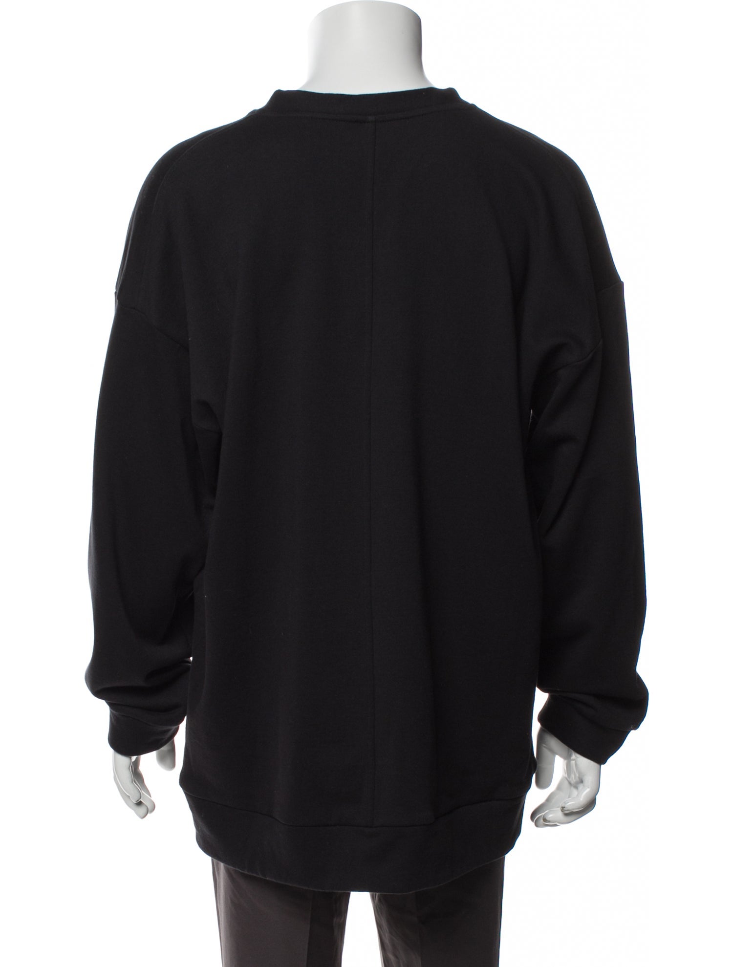 The Row V-Neck Long Sleeve Sweatshirt