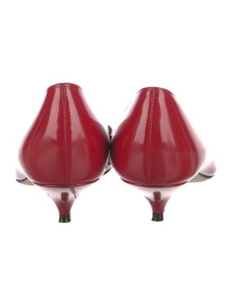 The Row Viv Leather Pumps