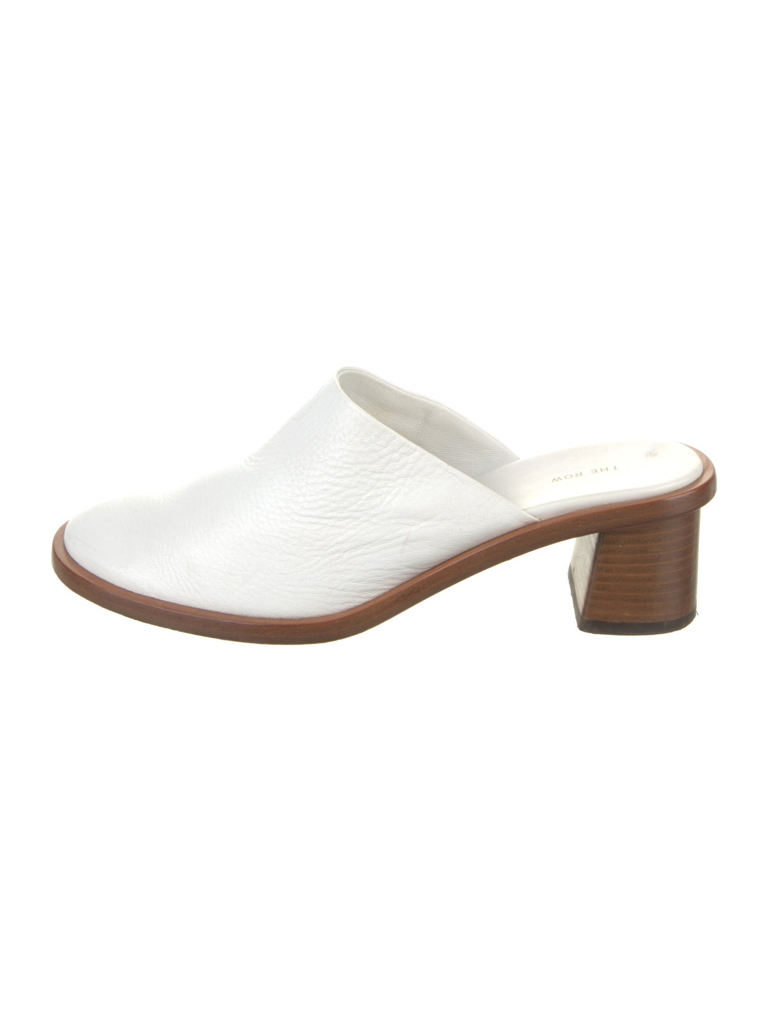 The Row Leather Mules