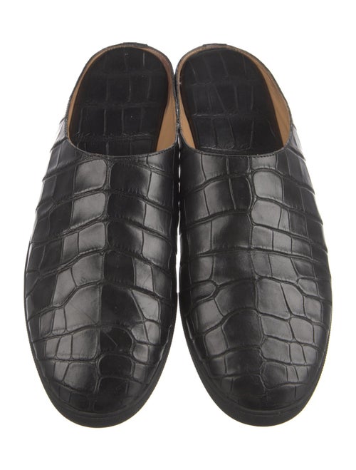 The Row Eric Alligator Mules