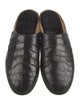 The Row Eric Alligator Mules