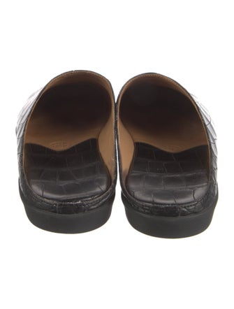The Row Eric Alligator Mules