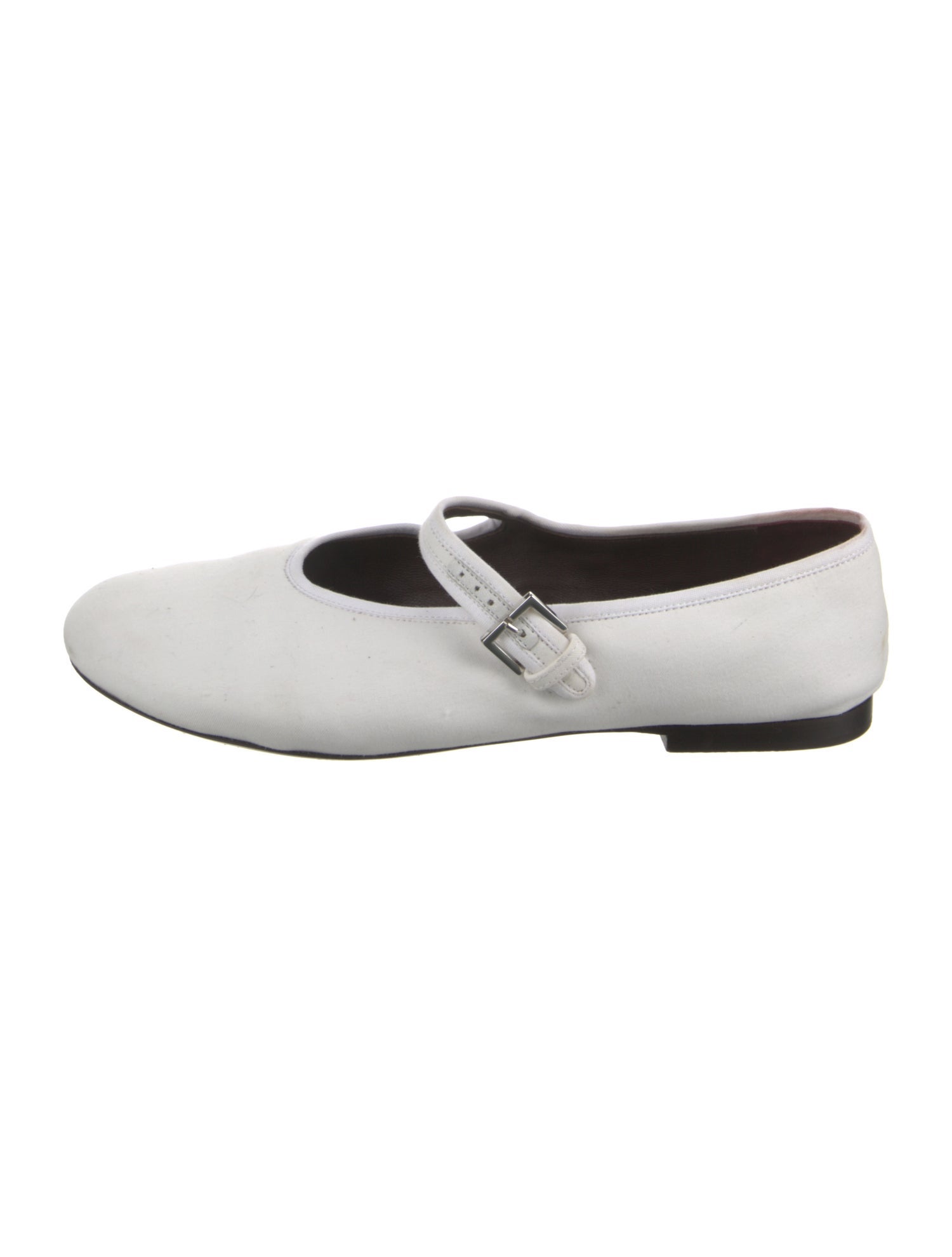 The Row Boheme Canvas Mary Jane Flats