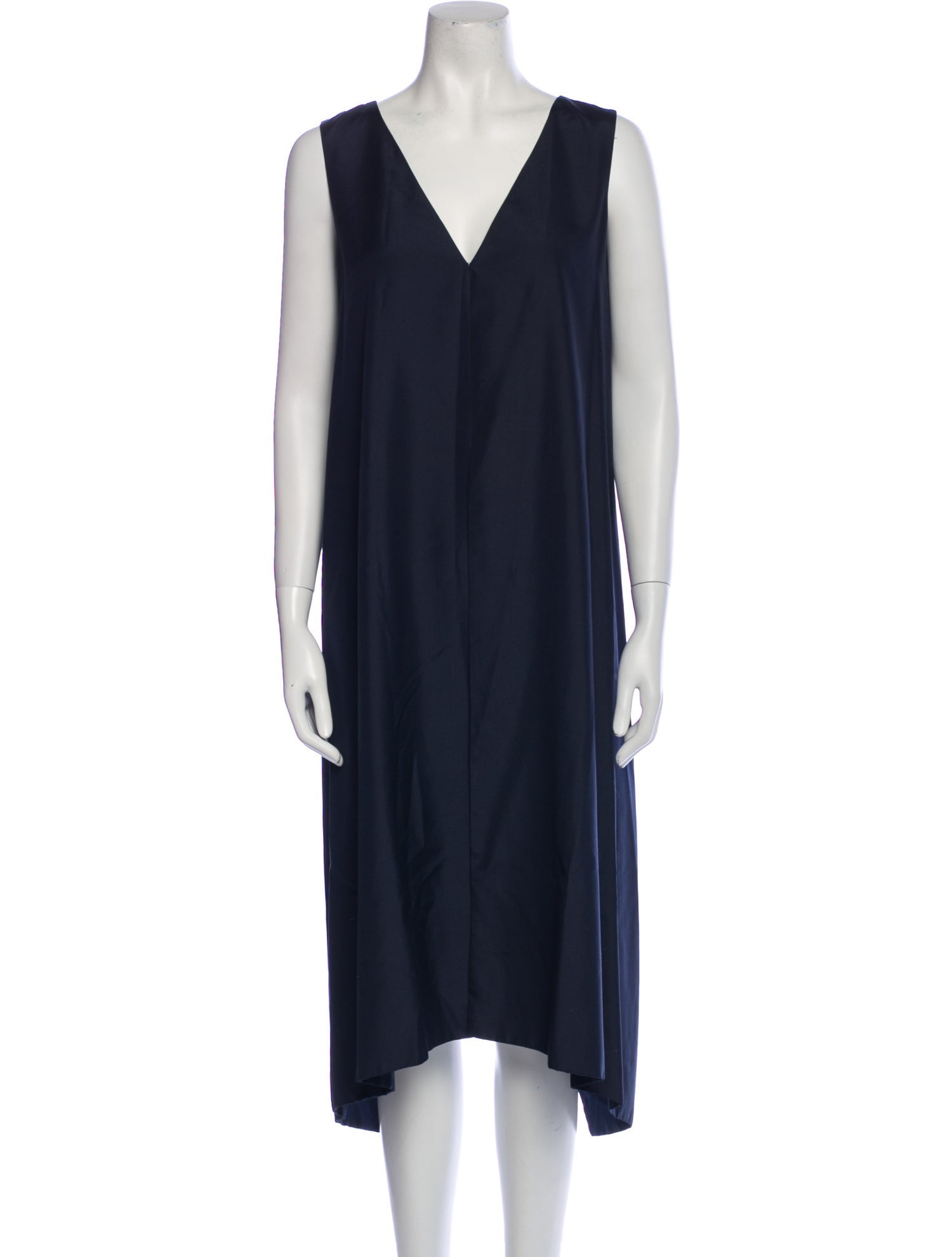 The Row Silk V-Neck Tunic