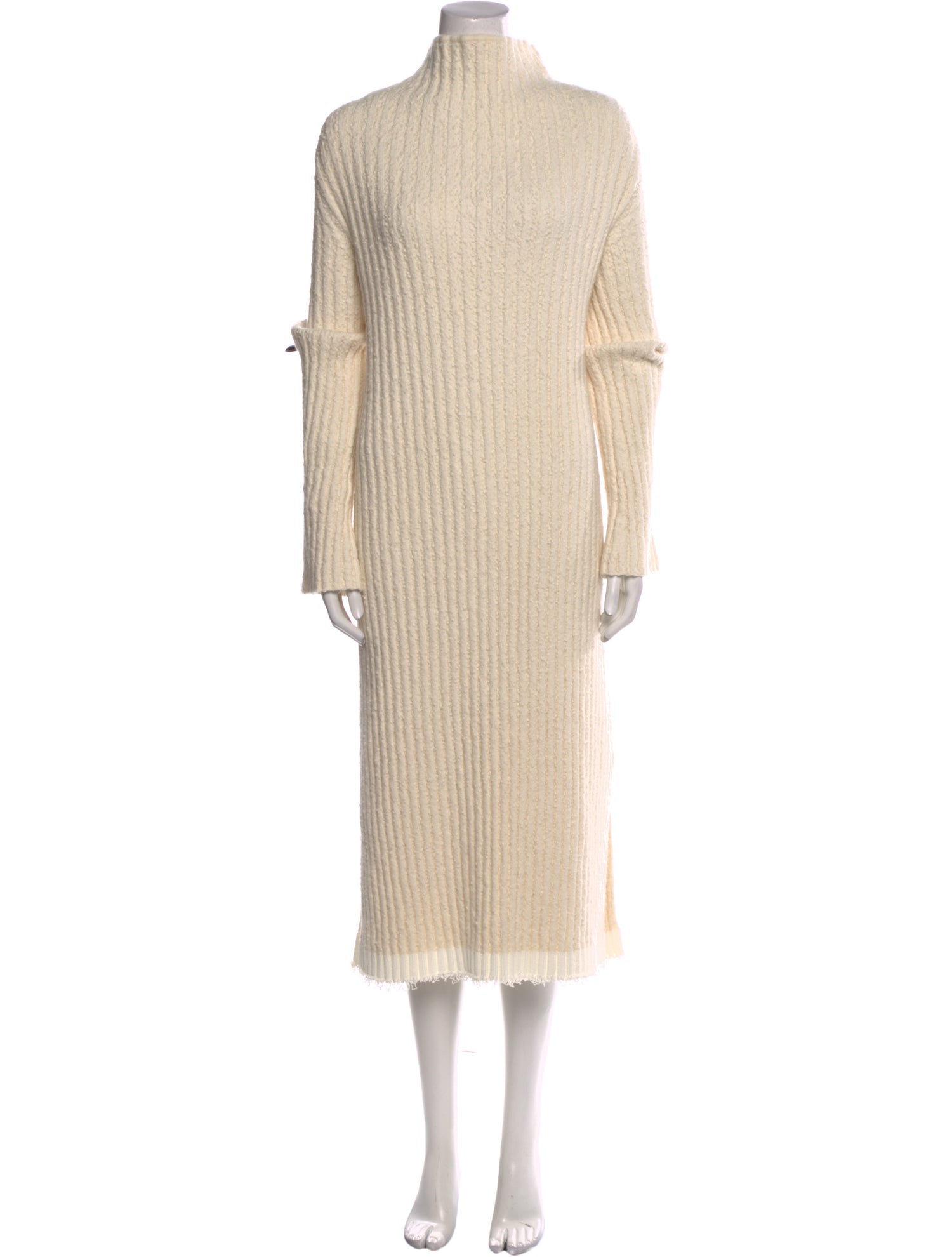 The Row Turtleneck Midi Length Dress