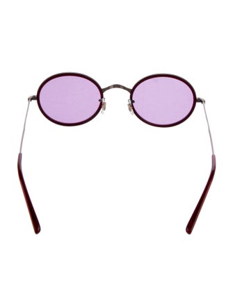 The Row Round Mirrored Sunglasses