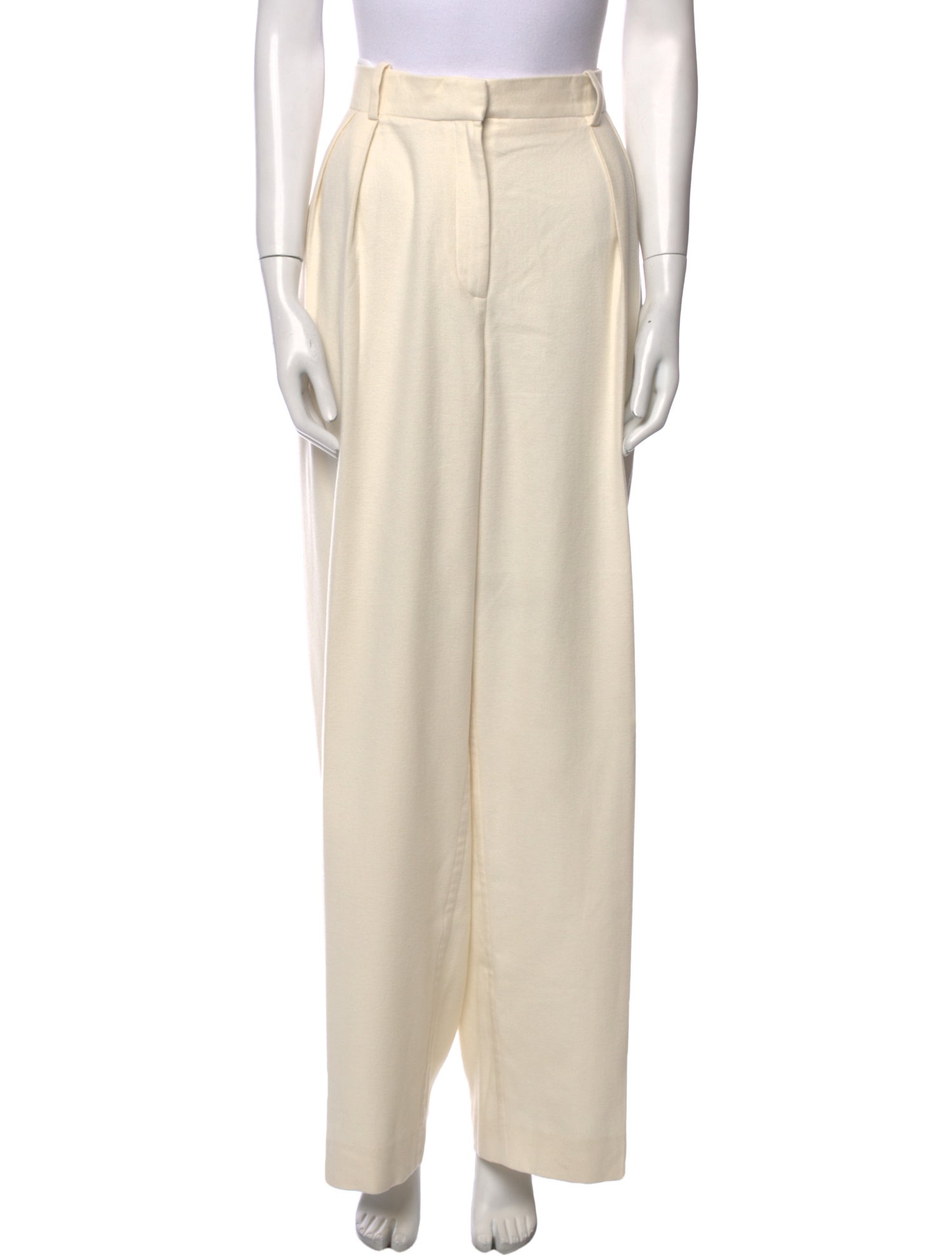 The Row Silk Wide Leg Pants