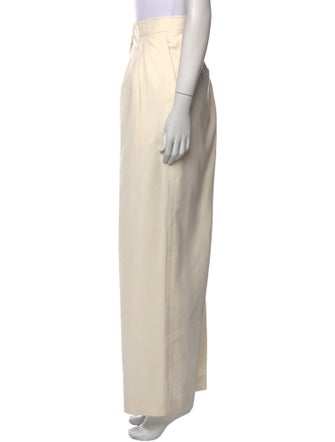 The Row Silk Wide Leg Pants