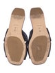 The Row Leather Slides