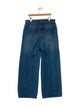 The Row Mid-Rise Wide Leg Jeans