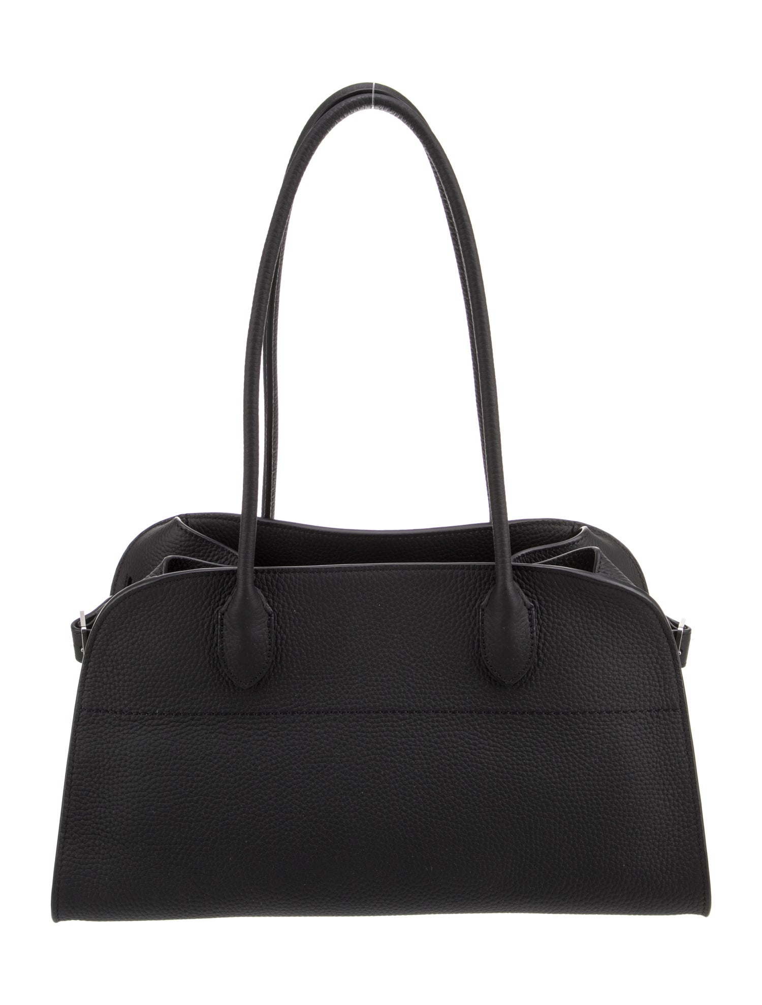 The Row Leather E/W Margaux Small