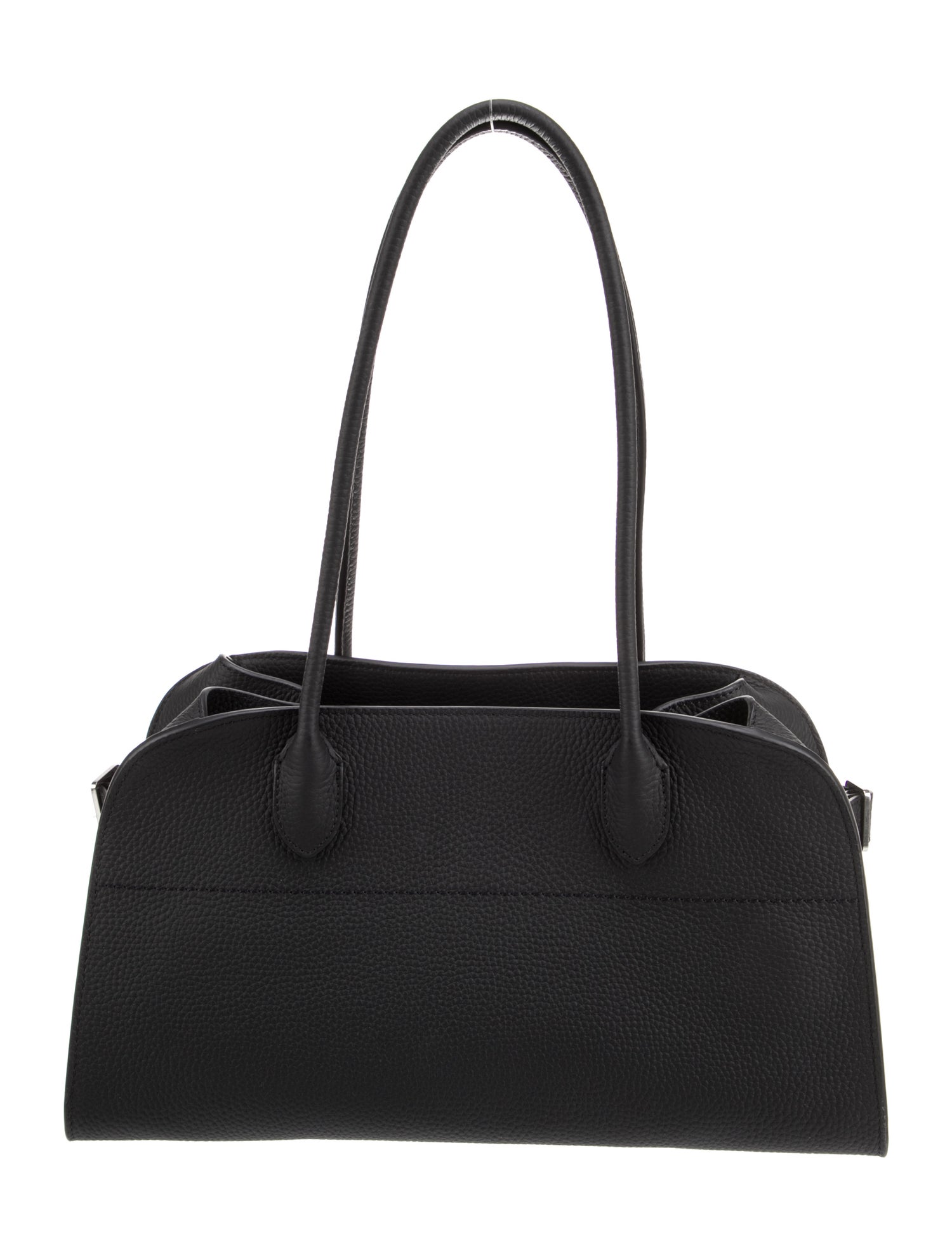 The Row Leather E/W Margaux Small