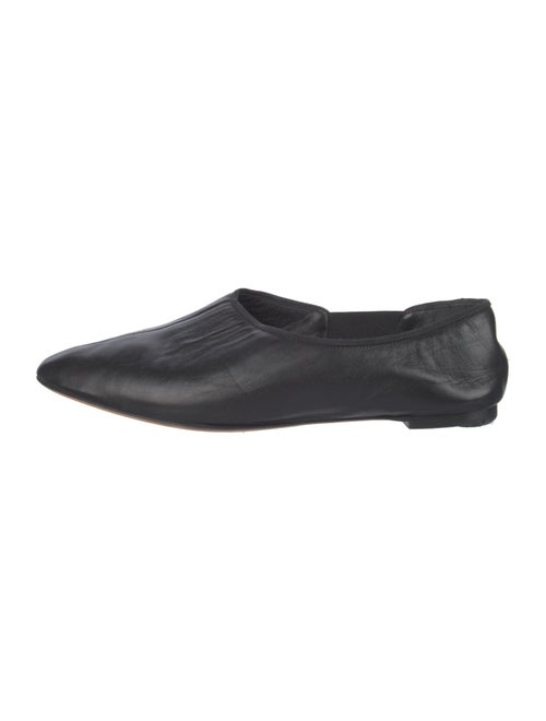 The Row Cara Leather Ballet Flats