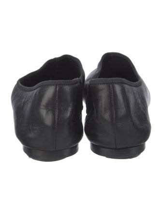 The Row Cara Leather Ballet Flats