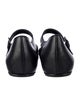 The Row Ava Leather Mary Jane Flats