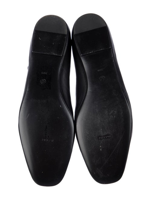 The Row Ava Leather Mary Jane Flats