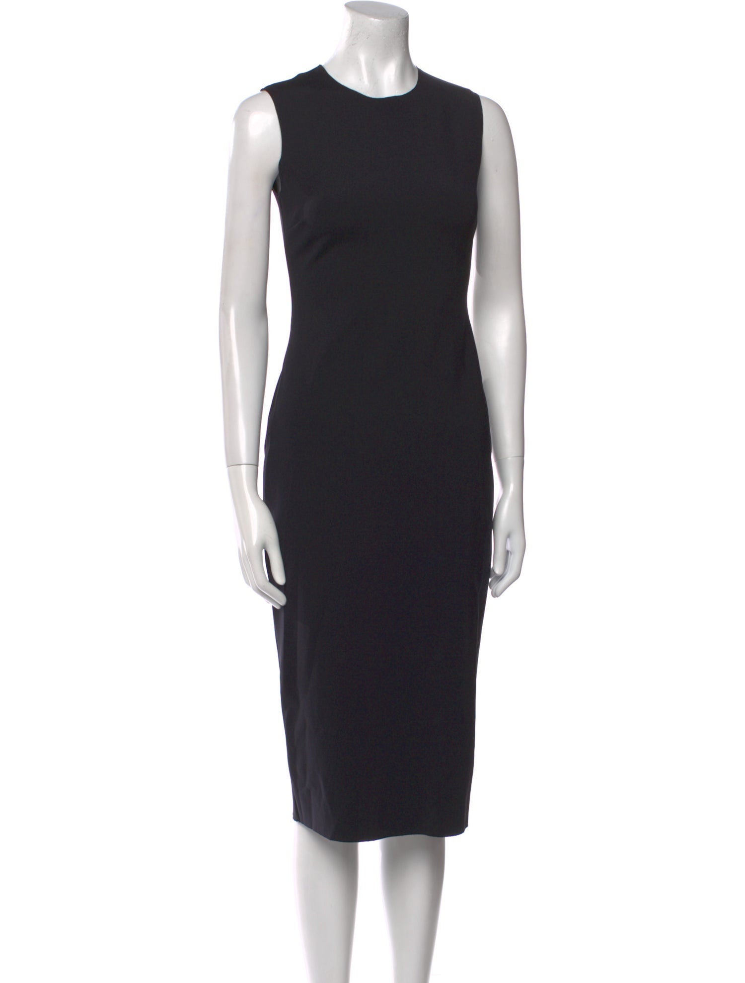 The Row Crew Neck Midi Length Dress