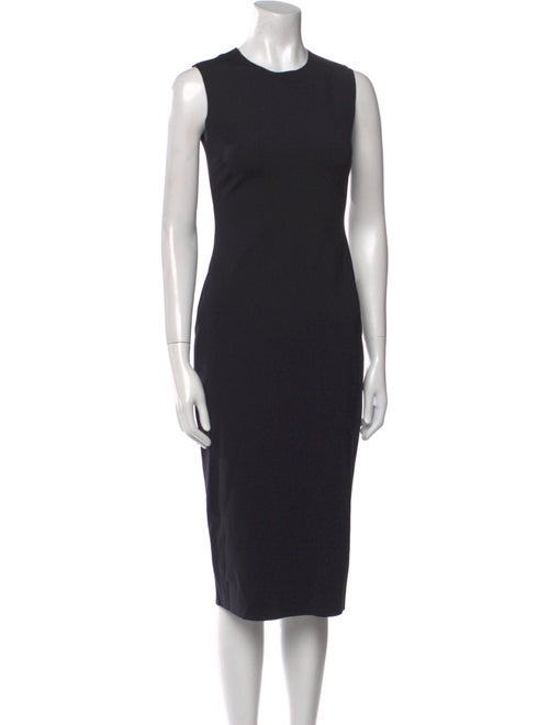 The Row Crew Neck Midi Length Dress