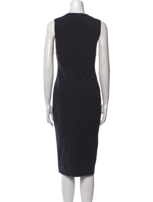 The Row Crew Neck Midi Length Dress