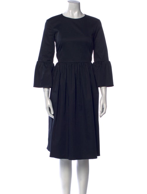 The Row Crew Neck Knee-Length Dress