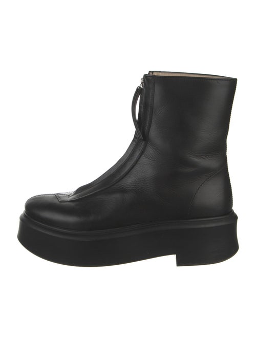 The Row Zipped 1 Calfskin Boots