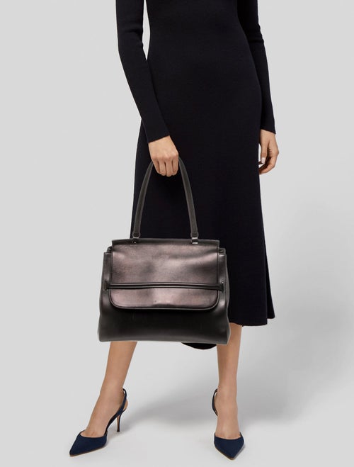 The Row Leather Top Handle 14