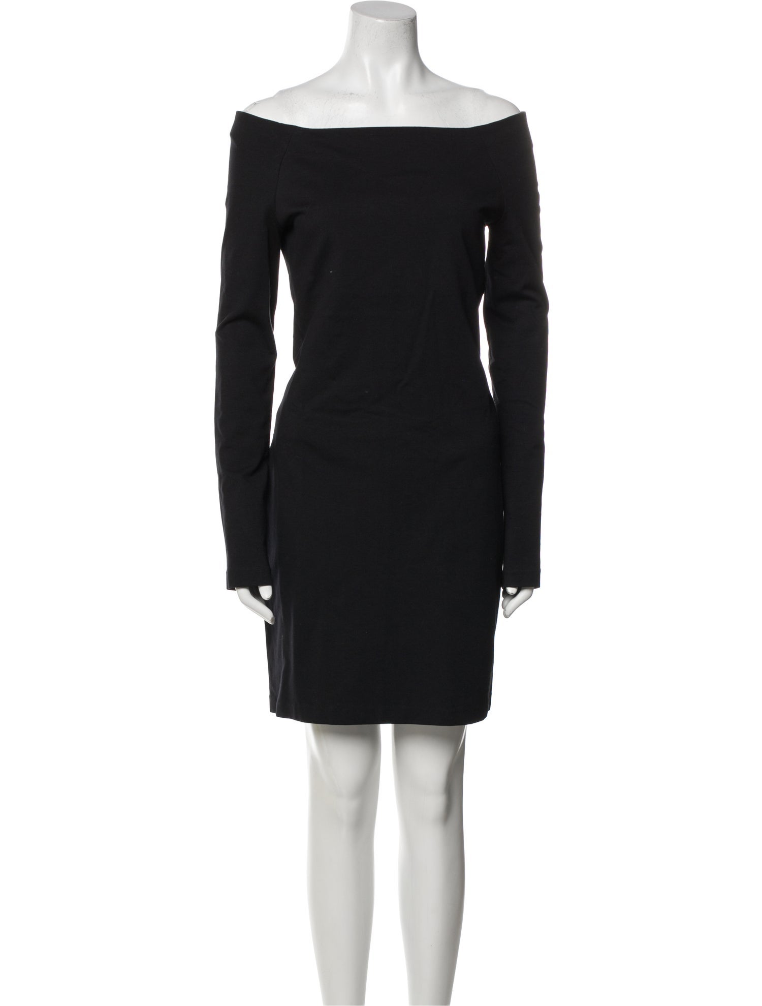 The Row Off-The-Shoulder Mini Dress