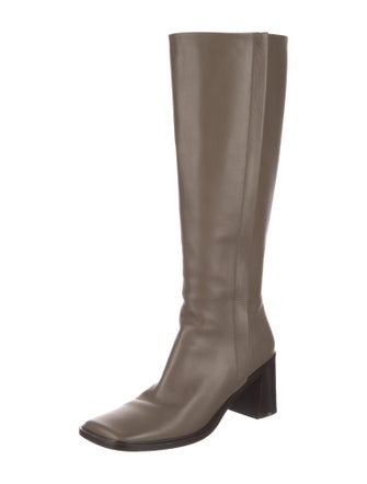 The Row Leather Riding Boots