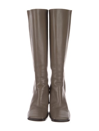 The Row Leather Riding Boots