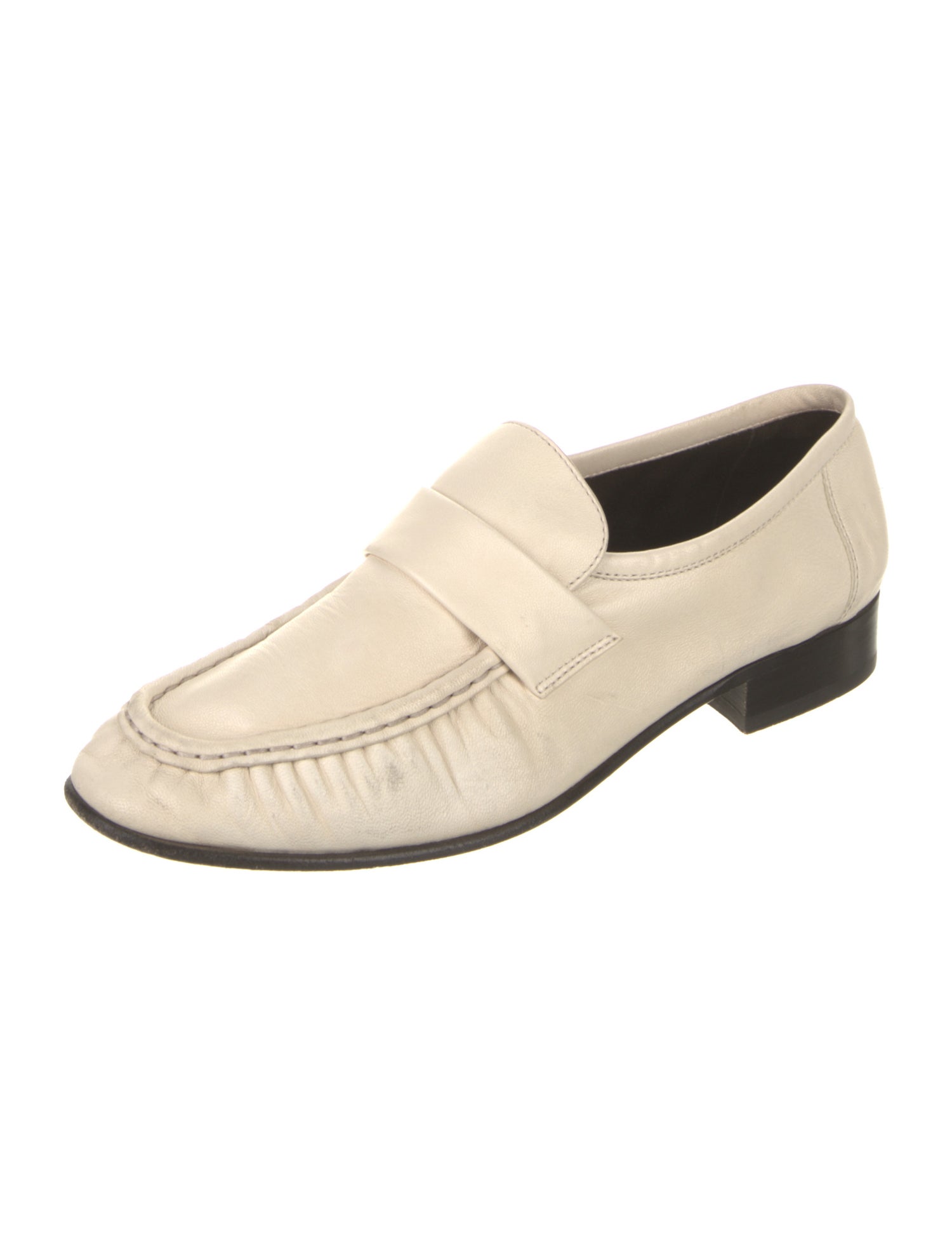 The Row Leather Loafers