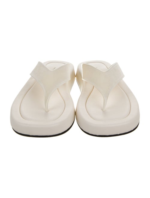 The Row Ginza Leather Slides