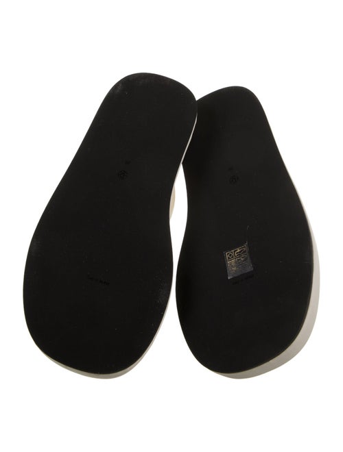 The Row Ginza Leather Slides