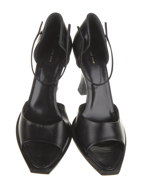 The Row MJ Leather Sandals