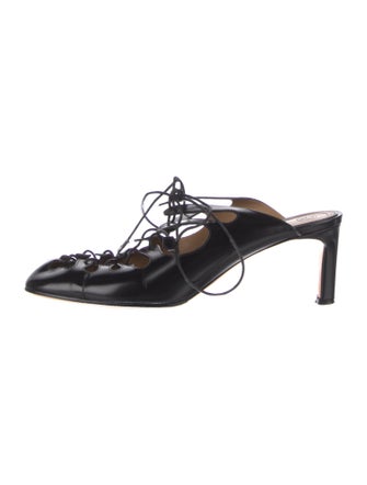 The Row Dixie Leather Mules