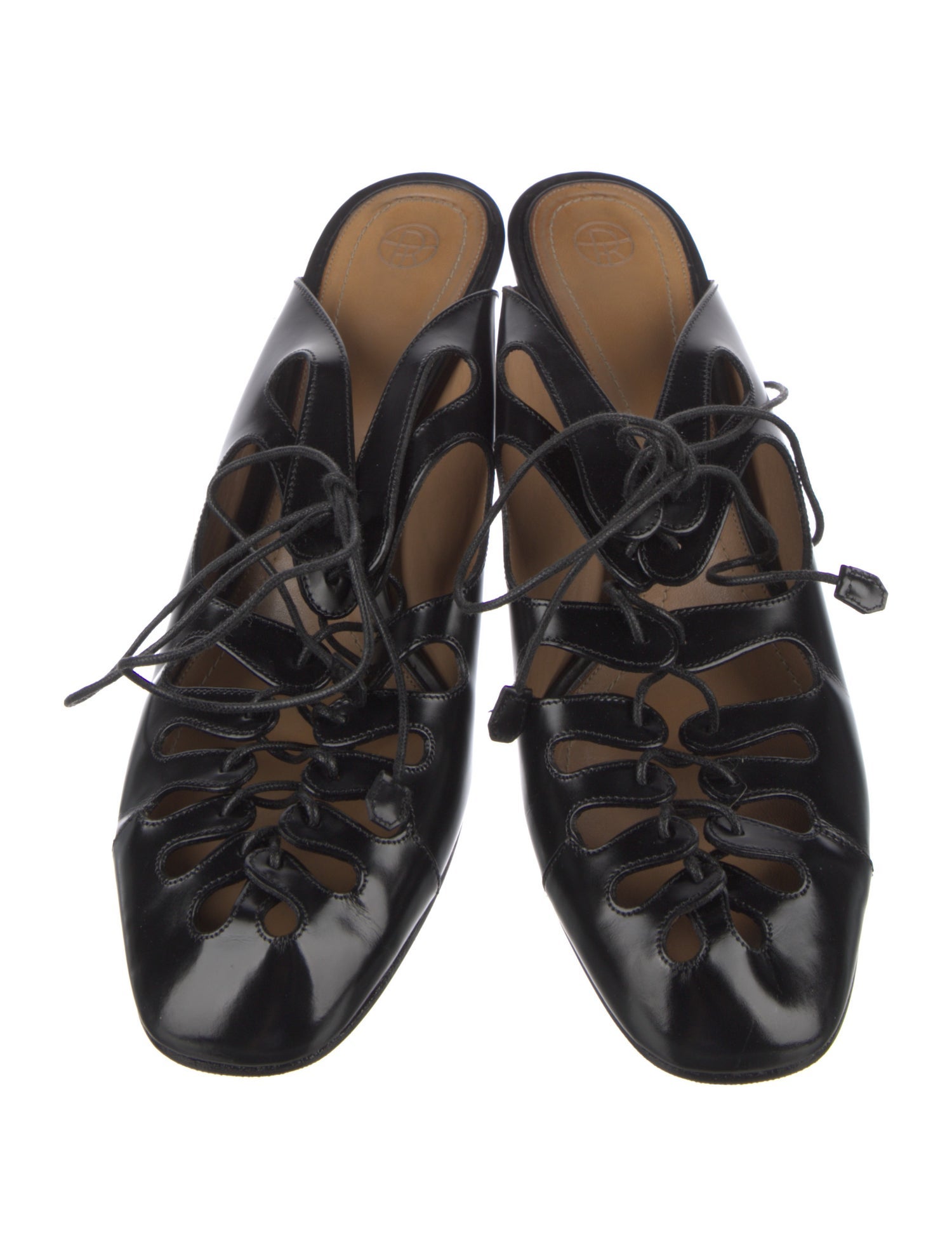 The Row Dixie Leather Mules