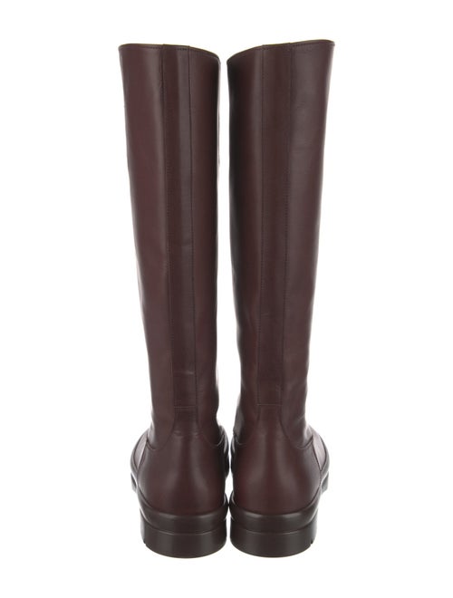 The Row Billie Leather Rain Boots