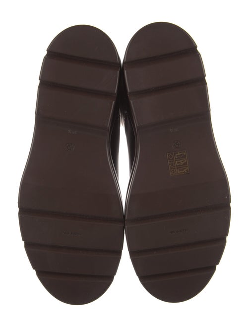 The Row Billie Leather Rain Boots