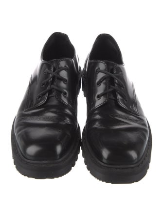 The Row Leather Oxfords
