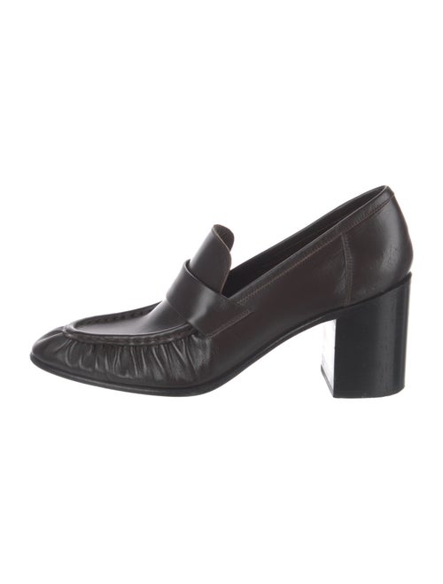 The Row Leather Pumps