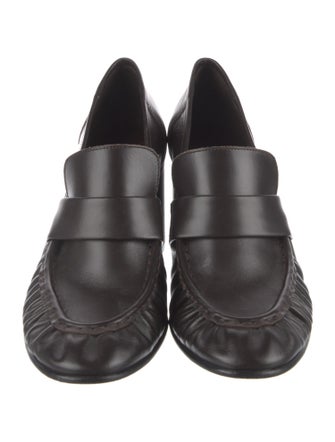 The Row Leather Pumps