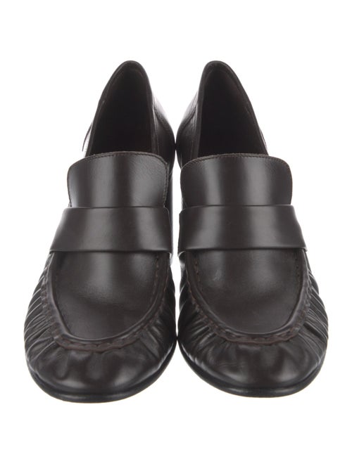 The Row Leather Pumps