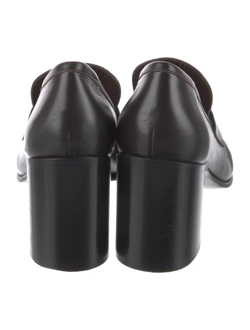 The Row Leather Pumps