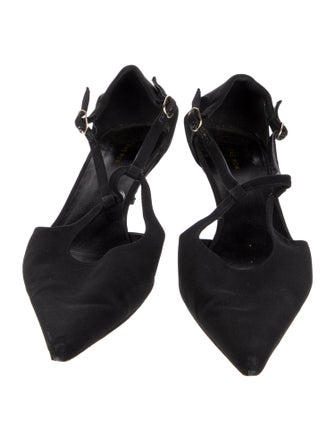 The Row Canvas D'Orsay Pumps