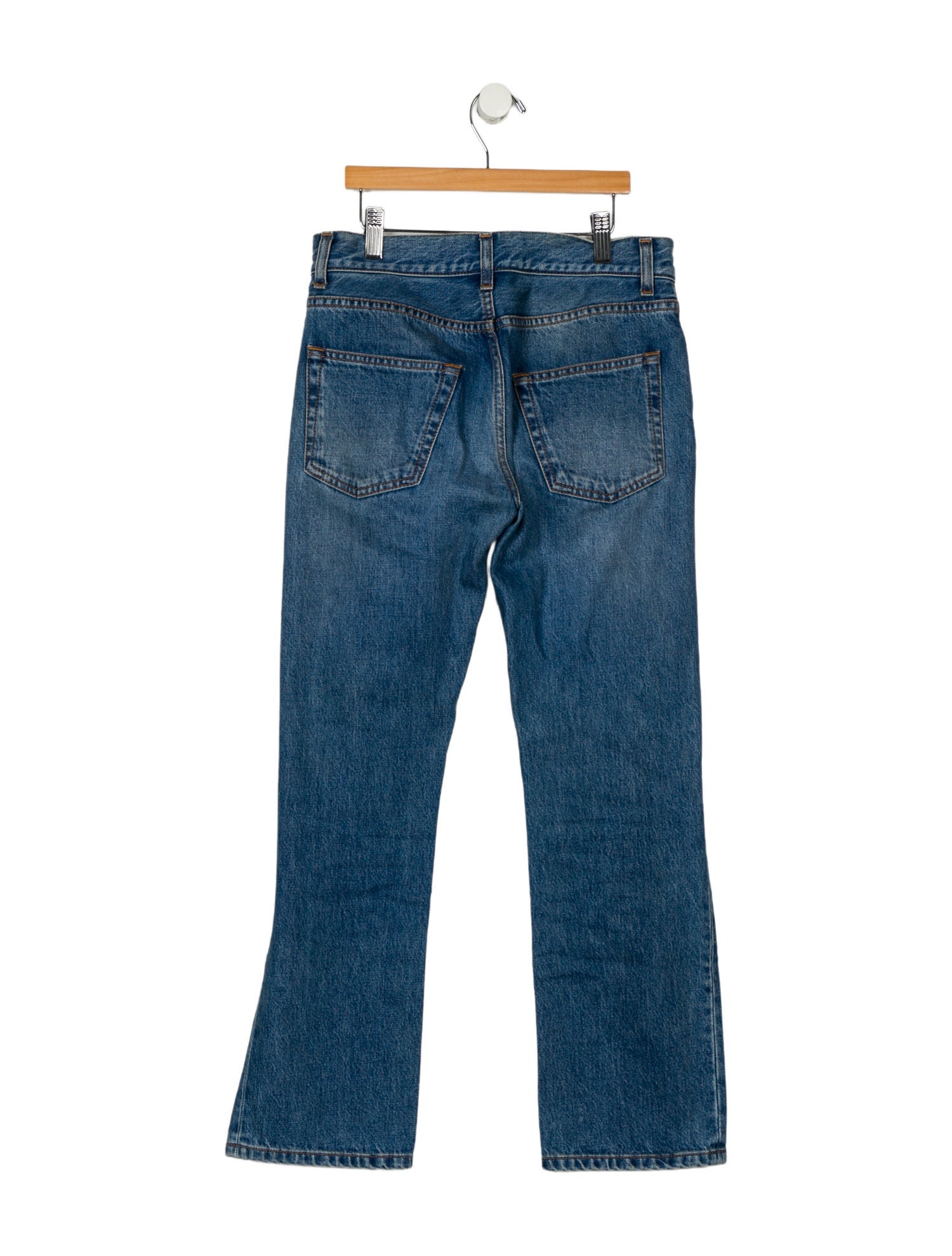 The Row High-Rise Straight Leg Jeans