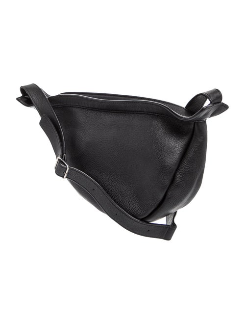 The Row Leather Slouchy Banana Small